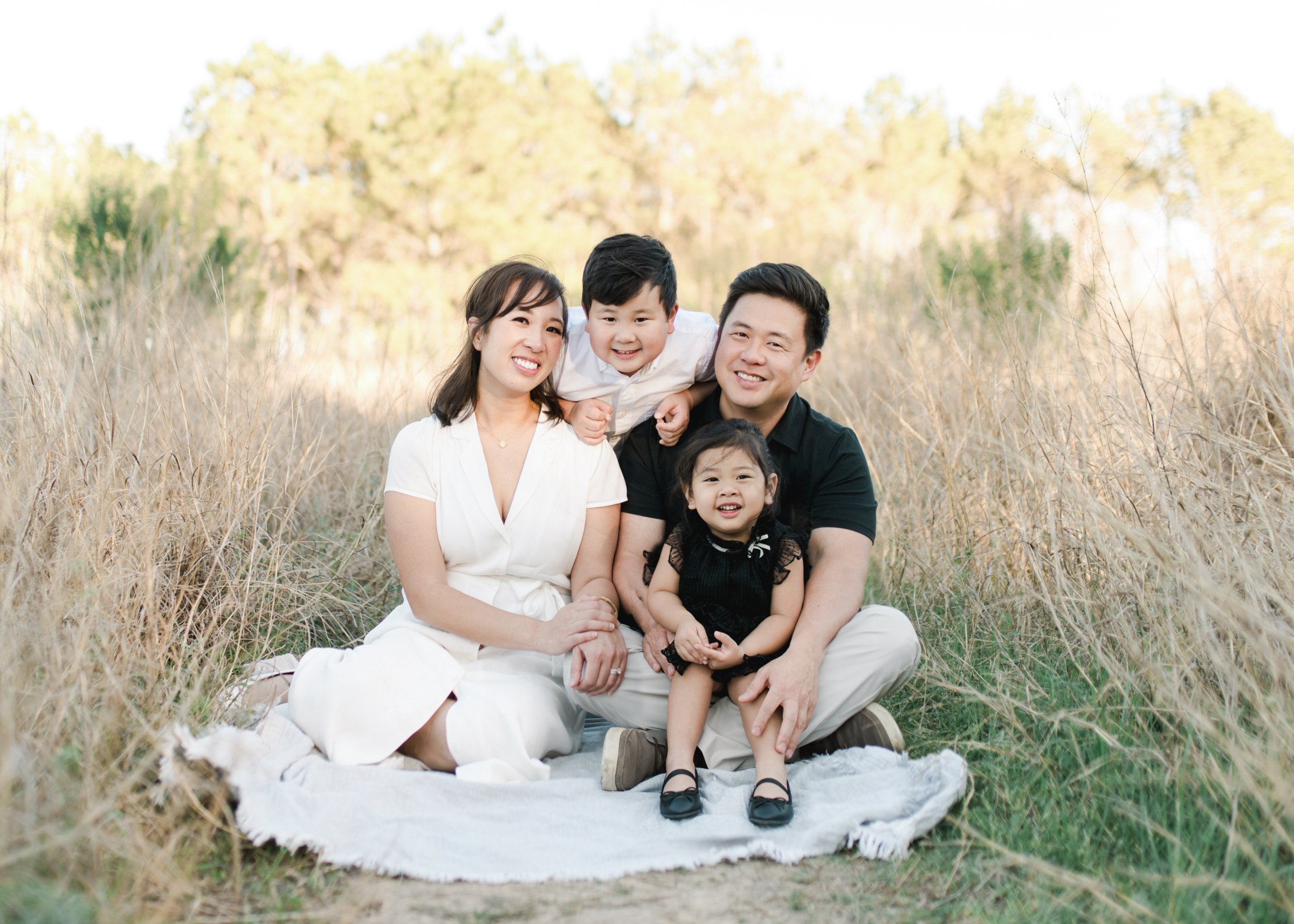 Dr. William Sung with his family